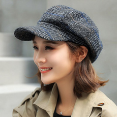 Newsboy Caps, hats for women, Winter, woolcap