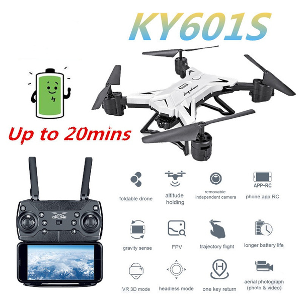 KY601S Foldable WIFI FPV RC Quadcopter With 1080P 5.0MP Camera Selfie Drone U 