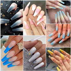 ballerinanail, acrylic nails, nail tips, pressonnail