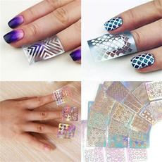 nail decals, Laser, Beauty, Nail Art Accessories