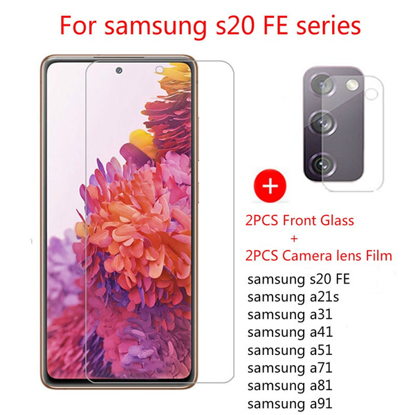 4in1 Tempered Glass For Samsung Galaxy 