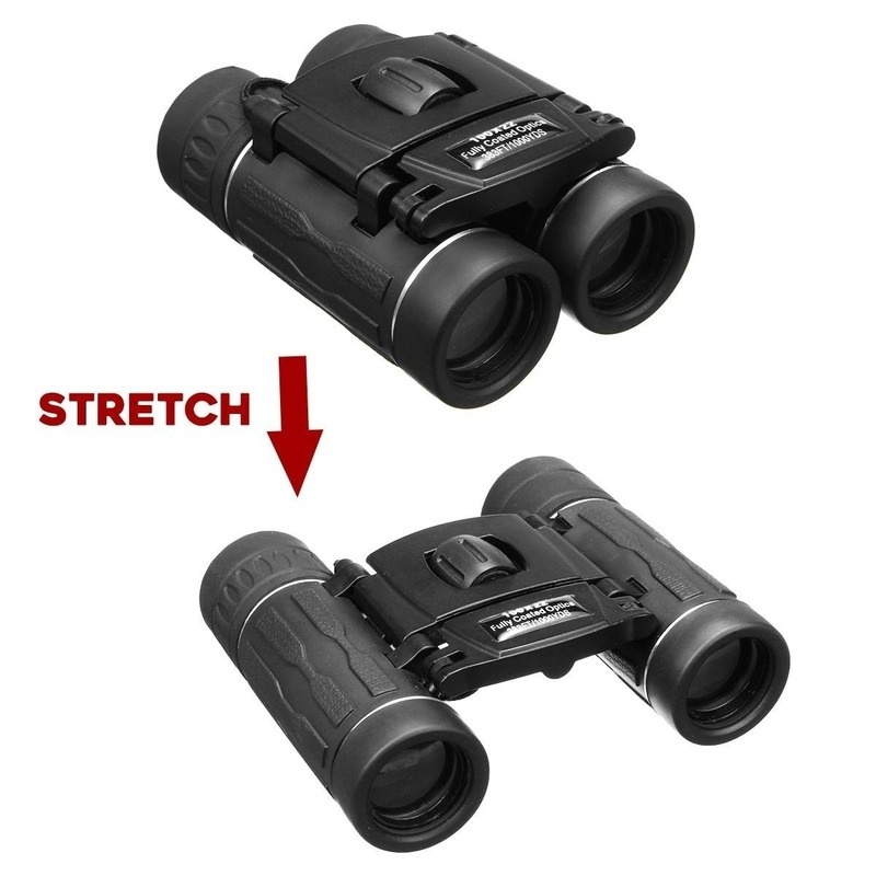 NEW 30000M High Power 100x Zoom Day / Night Vision with Low Light Ultra HD Telescope Binoculars Foldable Outdoor Optical Lens Waterproof Anti-fog Telescope for Hunting Traveling Wiht Phone Clip Gifts