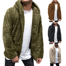 fur coat, Fleece, hooded, Outerwear