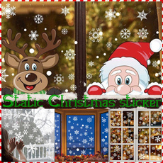 windowsticker, Christmas, Gifts, santaclaussticker