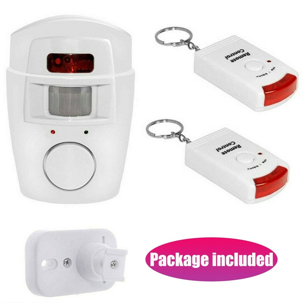 Wireless Home Security Alarm, Batteryoperated PIR Motion Sensor Detector Driveway Intruder