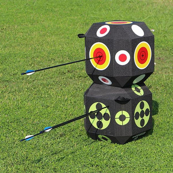 1Pcs 3D Cube Reusable Archery Target Shooting Hunting Compound Recurve
