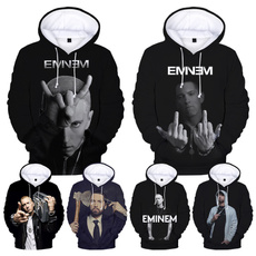 Fashion, eminem hoodie, rapper, Harajuku