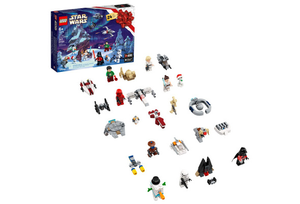 LEGO Star Wars 2020 Advent Calendar 75279 Building Kit for Kids, Fun  Calendar with Star Wars Buildable Toys Plus Code to Unlock Character in  Star