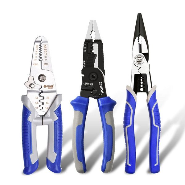 thumbnail image 2 of 18-in-1 Foldable Wire Stripper Multitool - Stainless Steel Electrical Pliers With Crimping & Cutting 2 of 12