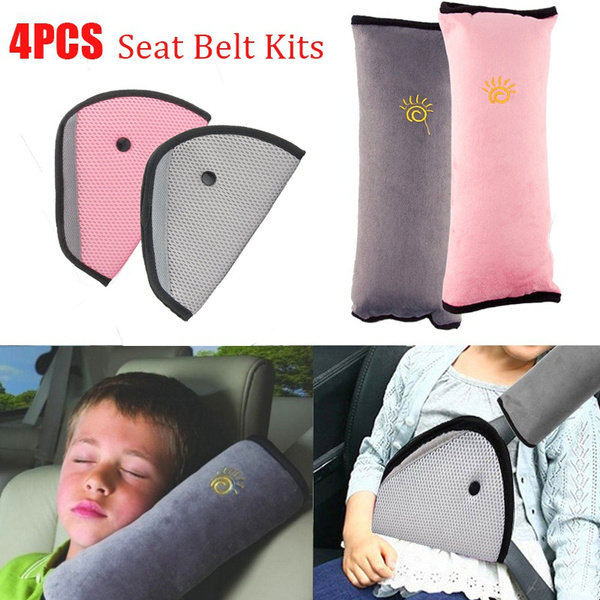 Safety belt outlet pillow