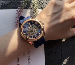 Blues, guesswatch, dial, Guess