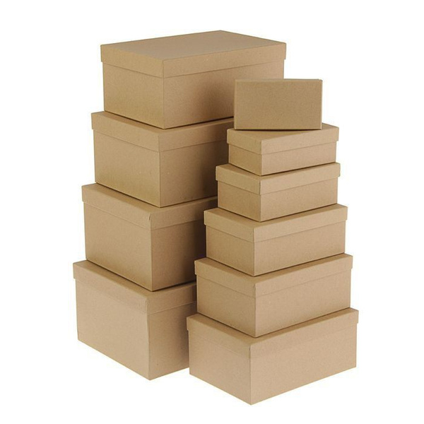 Plain deals cardboard box