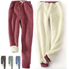 Fleece, sherpa, Athletics, pants