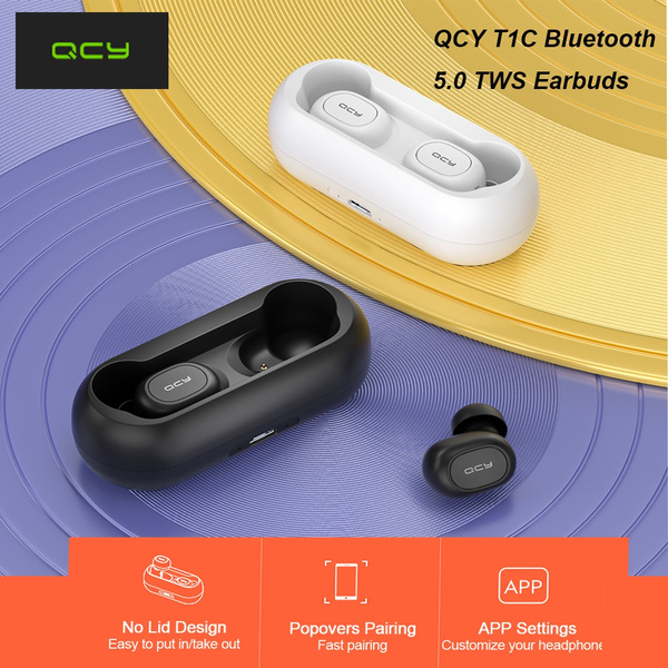 Tws Qcy T1c Bluetooth Buy QCY T1C Bluetooth TWS Earbuds True