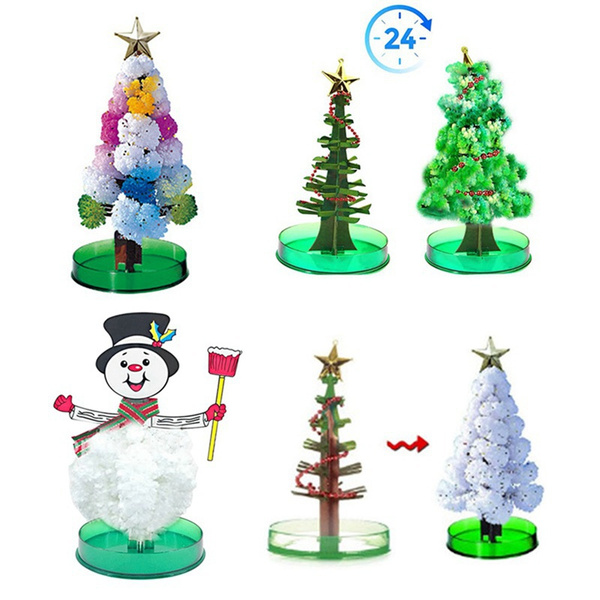 New Magic Growing Christmas Tree Diy Magic Growing Tree Your Own Fun
