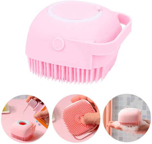 Silicone Shower Brush Silicone Body Brush Shower Scrubber with