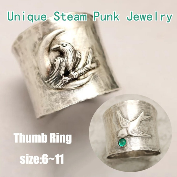 925 Sterling Silver Bird May Birthstone 
