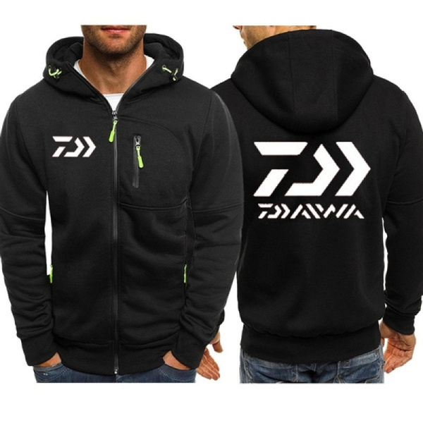 2021 Fishing Clothing Hoodies Men Casual Outdoor Sport Fleece Jacket