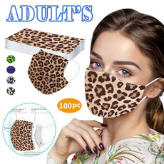 mouthmask, Christmas, Leopard, antipollution