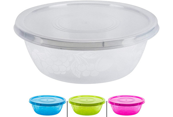 Serving Bowl with Lid, Extra Large Bowl for Salad, Snacks, Dough