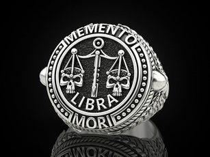Sterling, libraring, Fashion, 925 silver rings