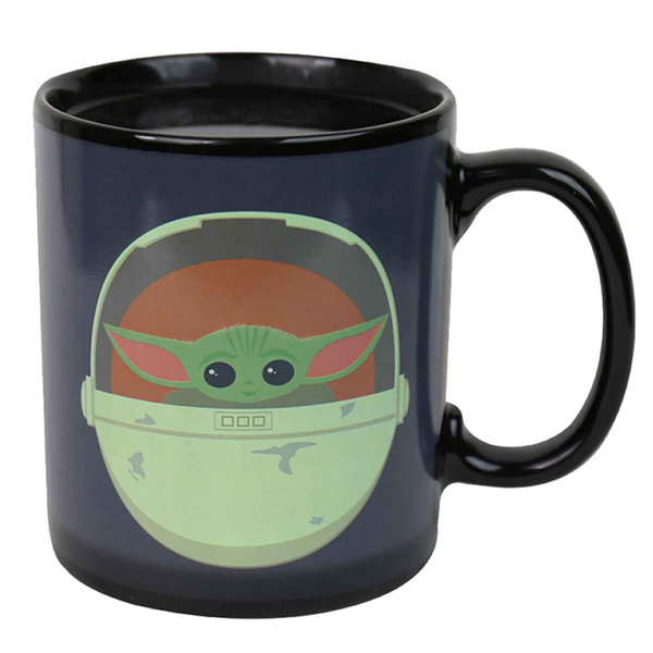 Star Wars Yoda Baby Mandalorian Color Changing Mug Ceramic Hot