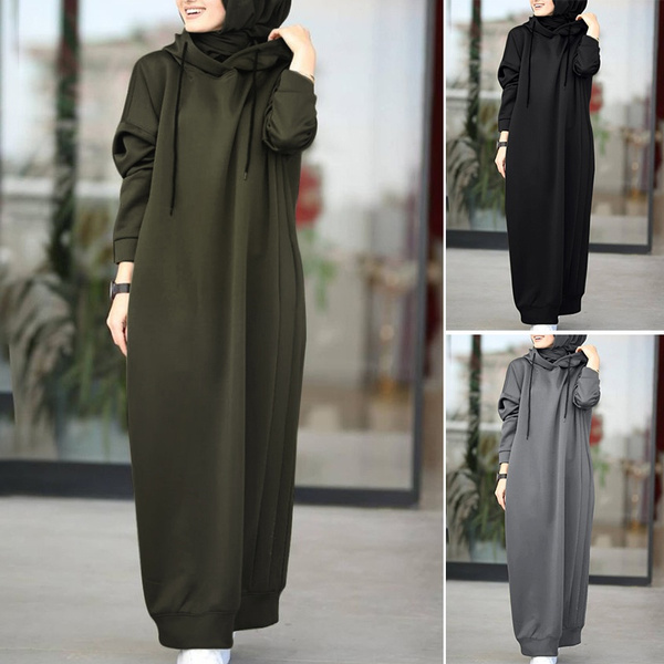 abaya with moletom com capuz