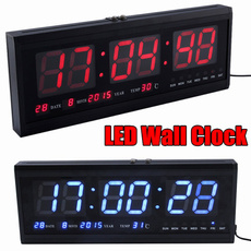 led, ledwallwatch, calendarclock, Clock