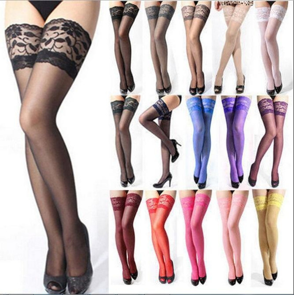 New Fashion Lace Fishnet Top Band Stay 