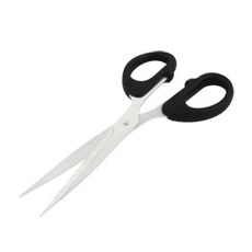 Paper, Scissors, Stainless Steel, black