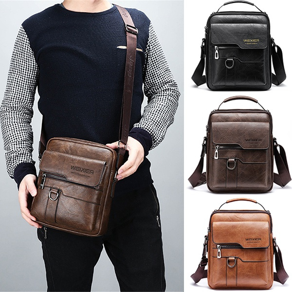 High Quality New Designer Genuine Leather Shoulder Bag Men s Business Bag Brand Crossbody Bags Travel Bag for Mens Leather Handbag