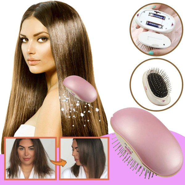 Portable electric ionic hair brush outlet reviews