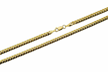yellow gold, Chain Necklace, Chain, gold