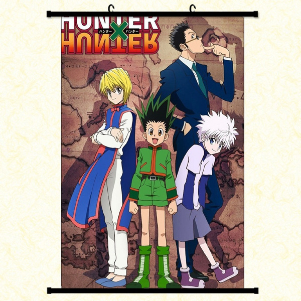 Hot Japan Anime Hunter X Hunter Cosplay Home Decor Wall Scroll