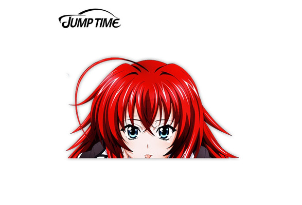 Car & Truck Decals, Emblems & License Frames Waifu Rias Anime Material ...