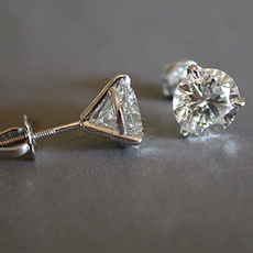 DIAMOND, Jewelry, earringsforgirl, crystalrhinestonediamondearring