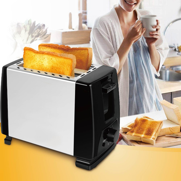 Wholesale Mini Household Toaster Electric Baking Bread Maker Stainless  Steel Automatic Breakfast Machine Toast Sandwich Oven 2 Slices From  m.