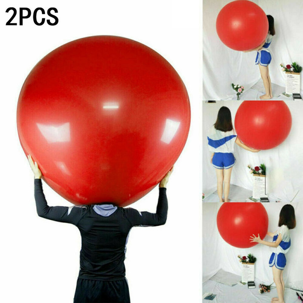 72 Inch Latex Giant Human Egg Balloon Round Funny Game Balloon Christmas Toys UK 
