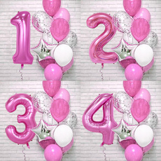 pink, latex, birthdaypartydecoration, Balloon