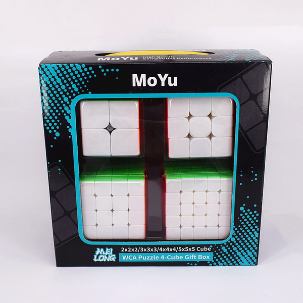 MoYu 2x2x2 3x3x3 4x4x4 5x5x5 magic cube Gift Box meilong 2x2 3x3 4x4