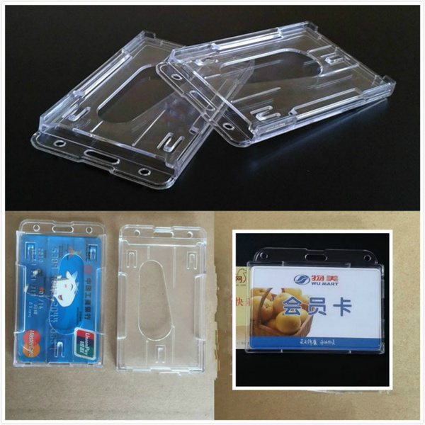 plastic id card cover