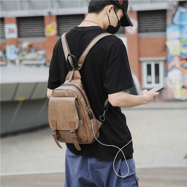 Backpack Small Bag Male College Style Retro Japanese Men s Large