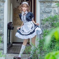 maidcostume, gothic lolita, Cosplay Costume, Dress