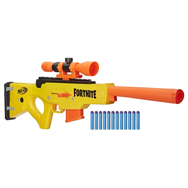 NERF FORTNITE BASR-L Sniper Rifle Dart Blaster, with Removable Scope, and  Clip $29.99 - PicClick