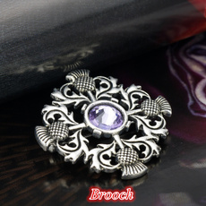 Celtic, Flowers, Jewelry, Pins