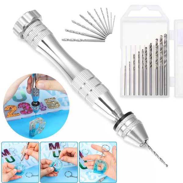 Crystal UV Epoxy Resin Crafts Drill Bits Resin Mold Drill Holes Tool
