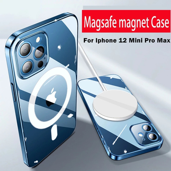 Original Clear Case For Iphone 12 Pro Max 12 Mini Magsafe Air Armor Shockproof Protective Back Cover Wish