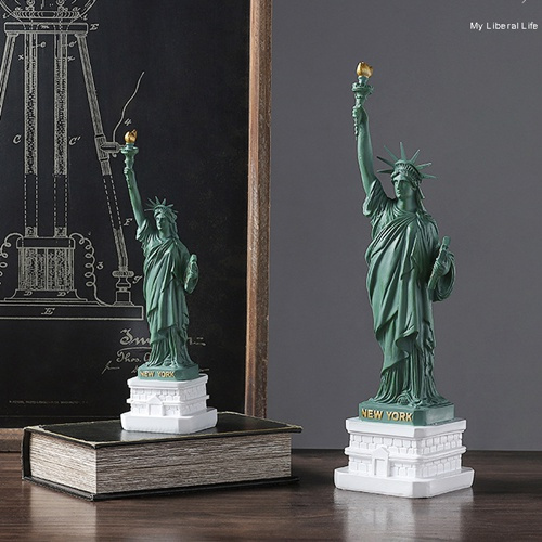 Retro Resin Creative Home Decoration Living Room Office Statue Of Liberty Crafts Ornaments Wish - Tall Statues For Home Decor Retro Resin Creative Home Decoration Living Room Office Statue Of Liberty Crafts Ornaments Wish - Tall Statues For Home Decor