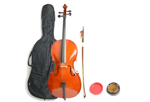Violins 4/4 Retro Style Cello Case Bow Rosin Violins 4/4 Retro Style Cello Case Bow Rosin