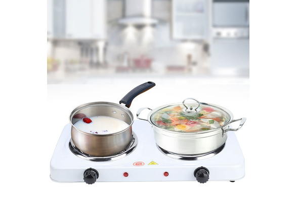 2000W Electric Double Hot Plate Portable Heating Cooking Stove Kitchen  Camping Stove Cooker